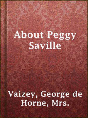 About Peggy Saville - ebook